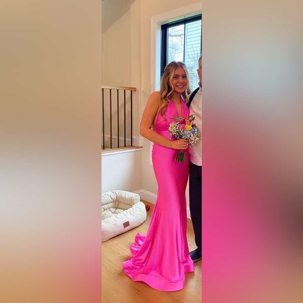 Hot Pink prom dress Jessica Angel Style!